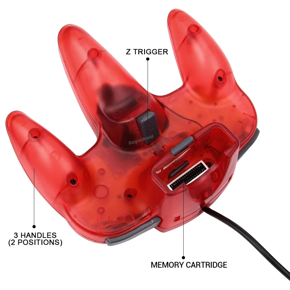 Gamepad cablato a 8 colori per console N64 Joypad Control per N64 Joystick classico Console di gioco retrò Accessori per gamepad