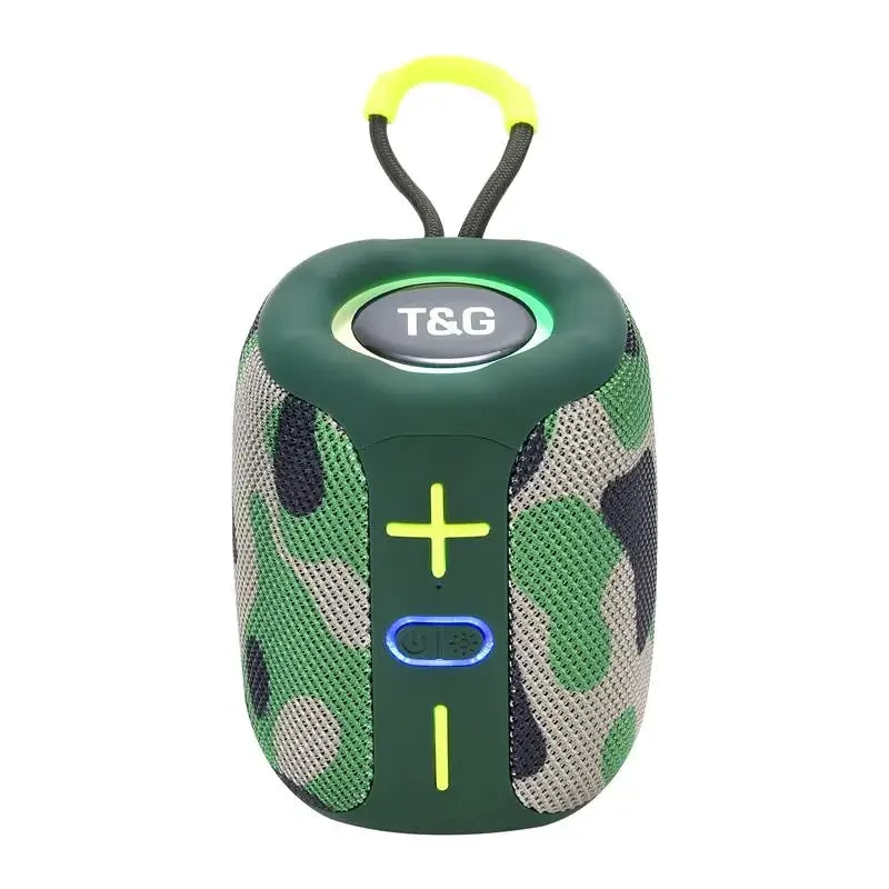 TG658 Altoparlante Bluetooth Portatile con Subwoofer Colonna Mini Bass Riproduzione Musicale per Android iOS PC Laptop