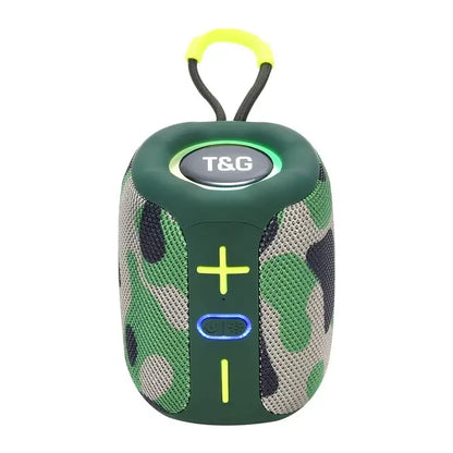 TG658 Altoparlante Bluetooth Portatile con Subwoofer Colonna Mini Bass Riproduzione Musicale per Android iOS PC Laptop