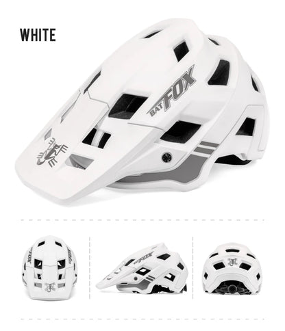 Casco Da Bicicletta Batfox Speedframe MTB Leggero Con Certificazione CE Aerodinamico E Protezione Affidabile
