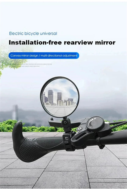 Specchietto Retrovisore per Bicicletta e Monopattino Elettrico Compatibile Xiaomi Ninebot