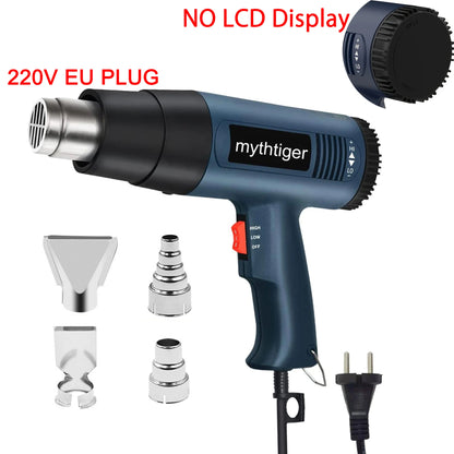 Pistola Termica 220V 2000W Variabile Avanzata Pistola ad Aria Calda Elettrica Avanzata con Temperature Regolabili