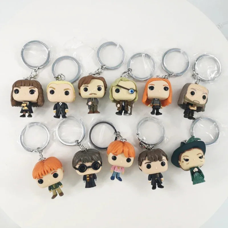 Portachiavi Harry Potter Pocket Pop Con Hermione Granger Ron Weasley Dumbledore Snape Voldemort