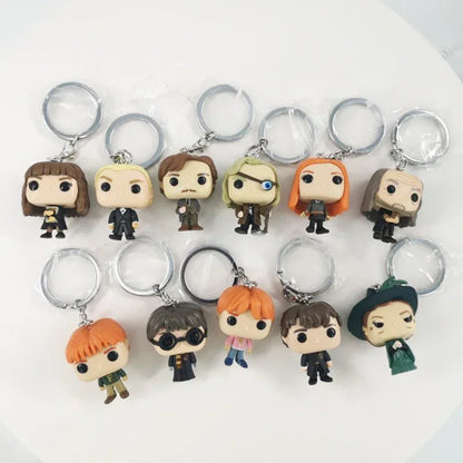 Portachiavi Harry Potter Pocket Pop Con Hermione Granger Ron Weasley Dumbledore Snape Voldemort