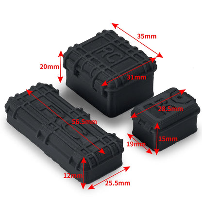 Decorazione Auto RC Mini Jack Stand Con Gancio Rimorchio E Rete Per Bagagli 1 18 E 1 24 Scale