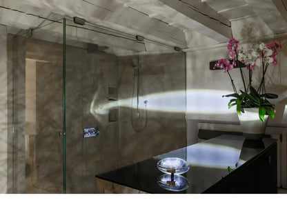 Lampada Da Tavolo Design Italiano Led Cristallo Eye Of The Sky Luce Notturna Per Soggiorno E Camera Da Letto