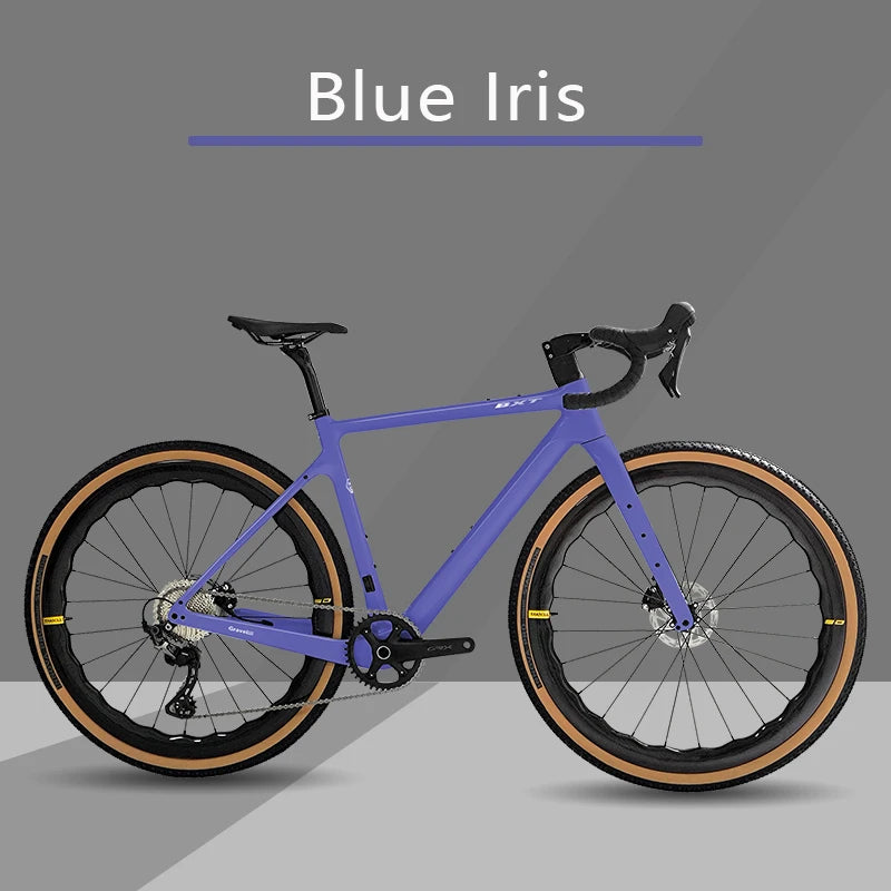 Bici Gravel In Fibra Di Carbonio 700C GRX 600 11 Velocità Con Ruote E Forcella In Carbonio