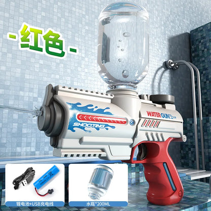 Pistola Ad Acqua Elettrica Automatica Modello M416 Per Giochi Esterni Spiaggia Estivo