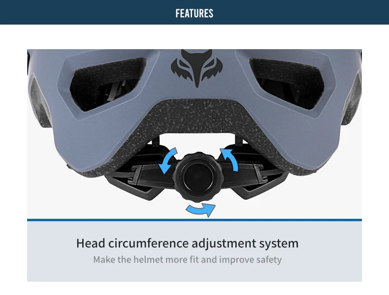 Casco Da Bicicletta Batfox Speedframe MTB Leggero Con Certificazione CE Aerodinamico E Protezione Affidabile