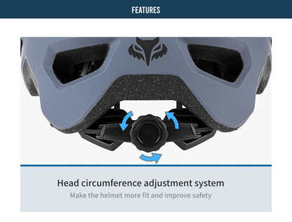 Casco Da Bicicletta Batfox Speedframe MTB Leggero Con Certificazione CE Aerodinamico E Protezione Affidabile