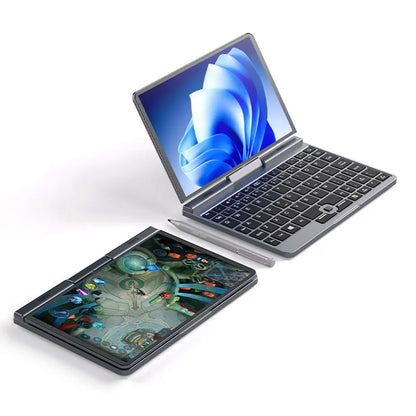 Crelander P8 Mini Laptop Da Gioco 8 Pollici Schermo Touch Intel Alder Lake N100 12GB DDR5 Windows 11 WiFi 6