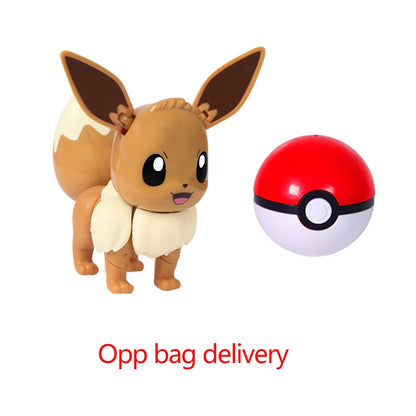 Pokemon Pokeball Figura Palla Pikachu Charizard Mewtwo Mew Eevee Gengar Lapras Blastoise Venusaur Gyarados Giocattolo Educativo Per Bambini