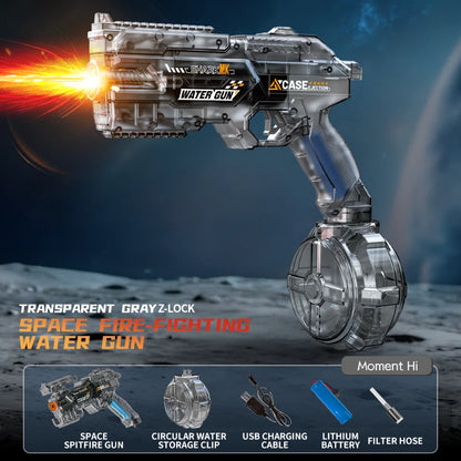 Pistola Ad Acqua Elettrica Potente Per Esterni Blaster Acqua Spruzzi Per Spiaggia E Giochi Estivi