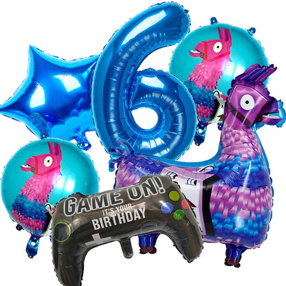 Decorazioni Festa Bambini Tema Alpaca Lama Cartoon Piatti e Tovaglie Set Per Feste
