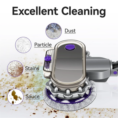 Testa di pulizia ad alta efficienza per Dysons V7 V8 V10 V11 V15 aspirapolvere testa Mop asciutta e bagnata con acqua Trank