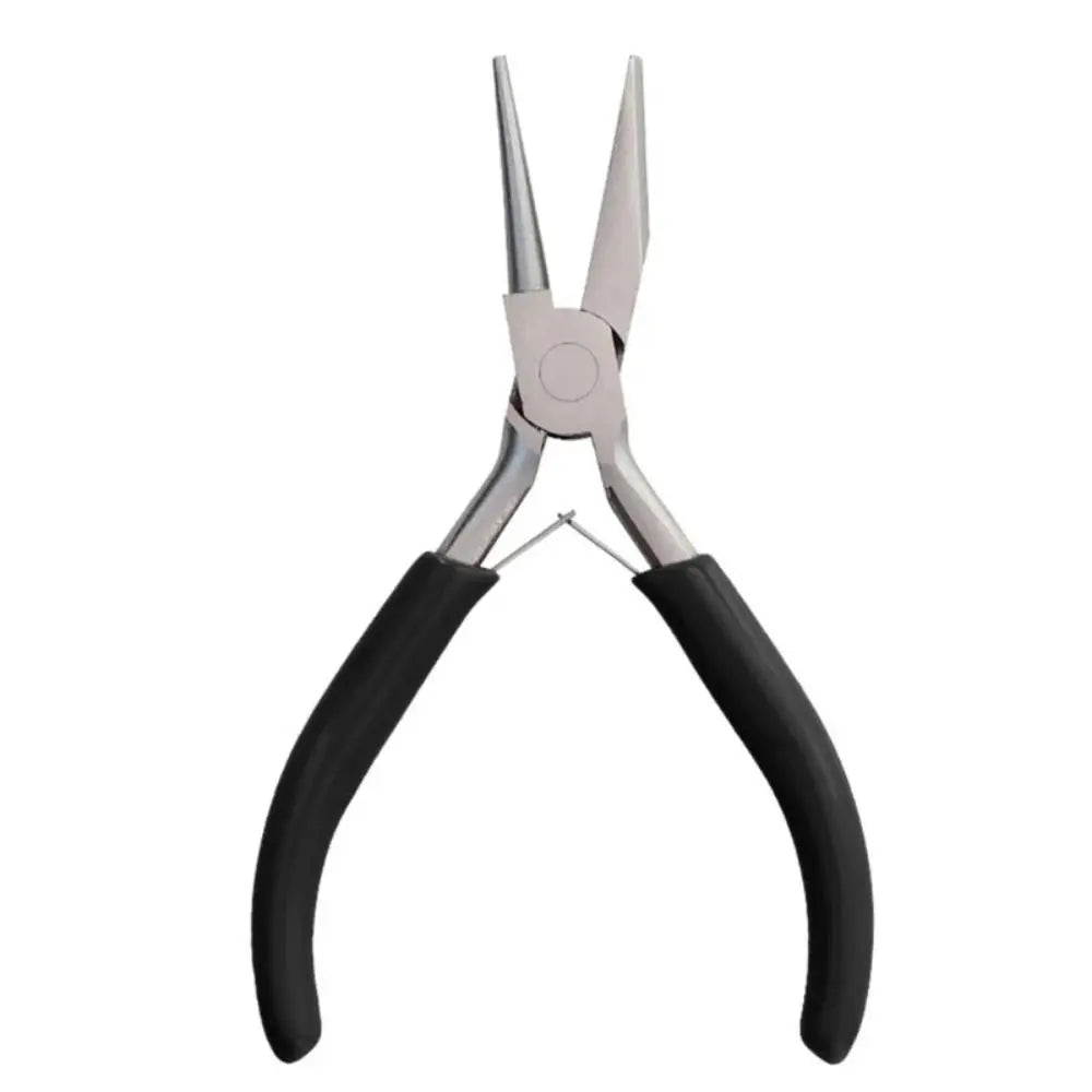 Set di pinze per filo da 1,5/2,25/3 mm per avvolgimento del filo, riparazione di flessioni, strumento per la creazione di gioielli, pinze a becchi tondi per avvolgimento di anelli metallici