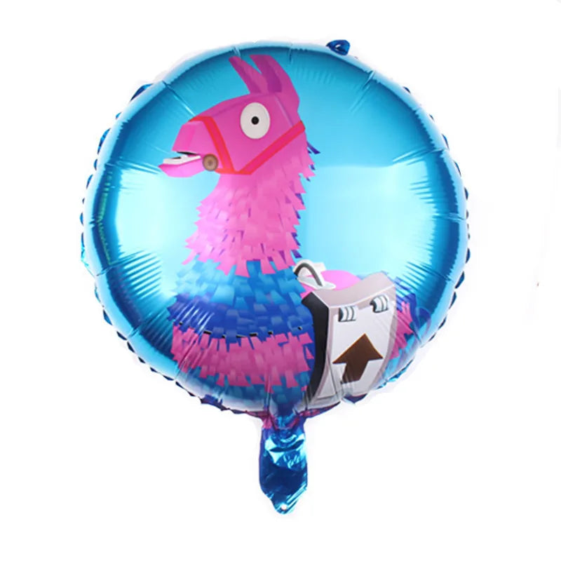 Set Di Palloncini Fortnite In Lattice E Foil Per Compleanno Bambini Decorazioni Festa
