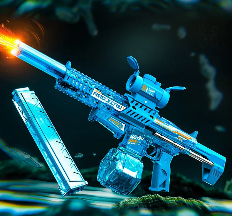 Pistola Ad Acqua Elettrica MK9 Con Luce A Induzione Giocattolo Estivo Per Bambini