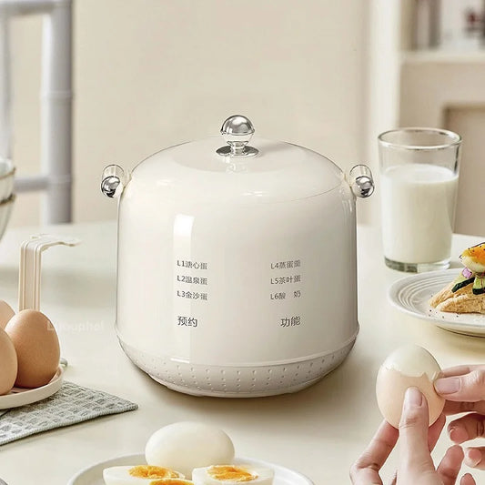 Cuociuova Elettrico Intelligente Multifunzionale 300W Capacità 4 6 Uova Per Colazione Compatto 220V