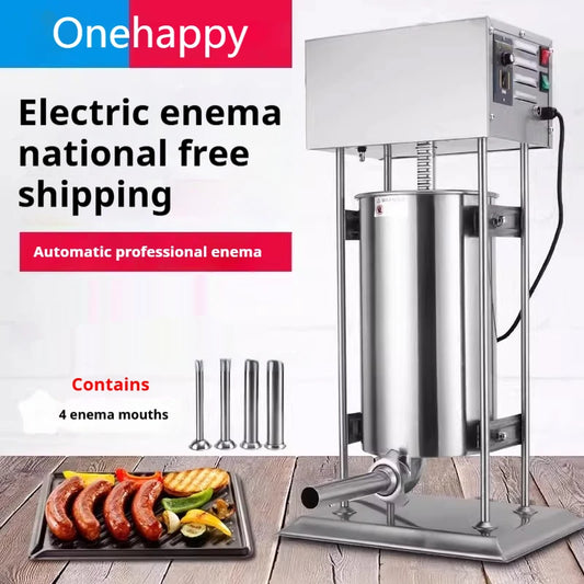 Riempitrice Per Salsicce Elettrica E Manuale In Acciaio Inox 304 Per Uso Domestico E Commerciale