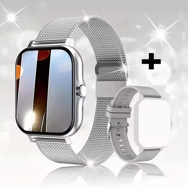 Smartwatch Colore 1,44 Pollici Con Chiamate Bluetooth E Monitoraggio Ossigeno Nel Sangue E Pressione Per Uomo E Donna