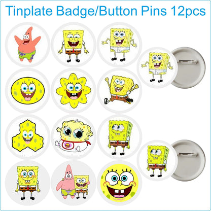 Tema Spongebob Decorazioni Festa Di Compleanno Set Usa E Getta Con Tovaglia Piatti Bicchieri Banner Bomboniere