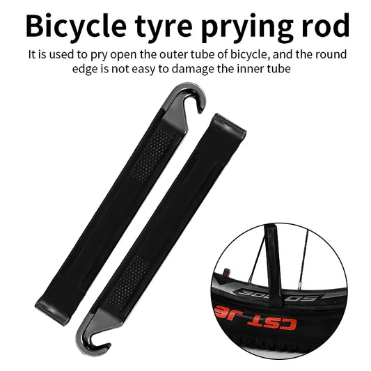 Kit di Attrezzi Portatile per Bici Riparazione Pneumatici da Strada e Emergenza Multiuso