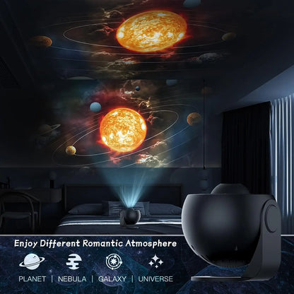 Proiettore Stellare 13 in 1 Per Camera Da Letto Galaxy Aurora Notturno Luce Diffusa Per Bambini e Adulti