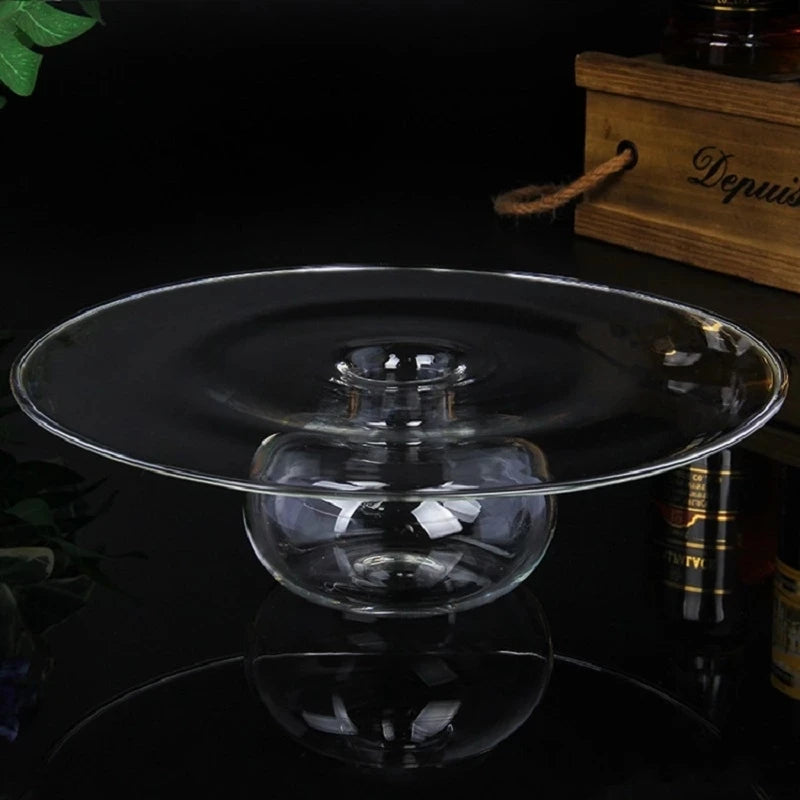 Piatto Trasparente Da 18 Cm Per Sushi Dessert Catering Frutta Insalata Degustazione Qualità Alta
