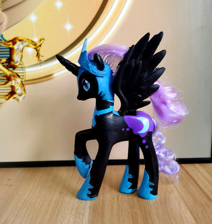 Set di giocattoli My Little Pony Fluttershy Rainbow Dash Twilight Sparkle Princess Cadence Luna Regalo a mano