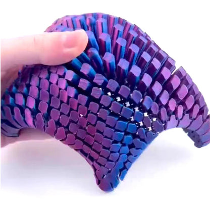 Giocattolo Antistress Stella Marina Articolata 3D Stampato Flessibile Con Giunti Decorazione Scrivania Marino