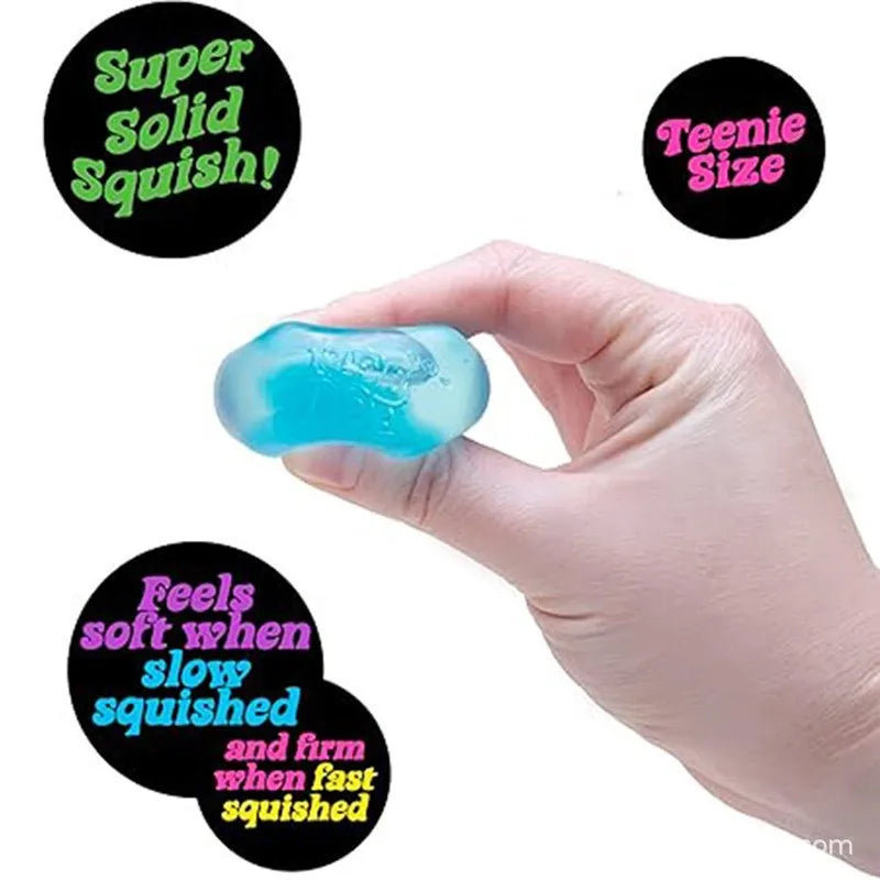 Dr Pepper x NeeDoh Nice Cube Squishy Toy Antistress, Cubo Morbido Antistress per Bambini e Adulti, Giocattolo Sensoriale per Alleviare l'Ansia