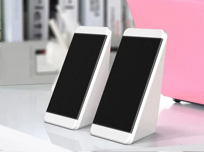 Altoparlante del computer PC Cassa di risonanza Musica per laptop Caixa De Som Sistema audio stereo USB portatile Bocina Deflettore Acustica Baffe Forte