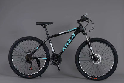 Mountain Bike Per Adulti 26 Pollici Trasmissione A 21 Velocità Telaio In Acciaio Rockbrook
