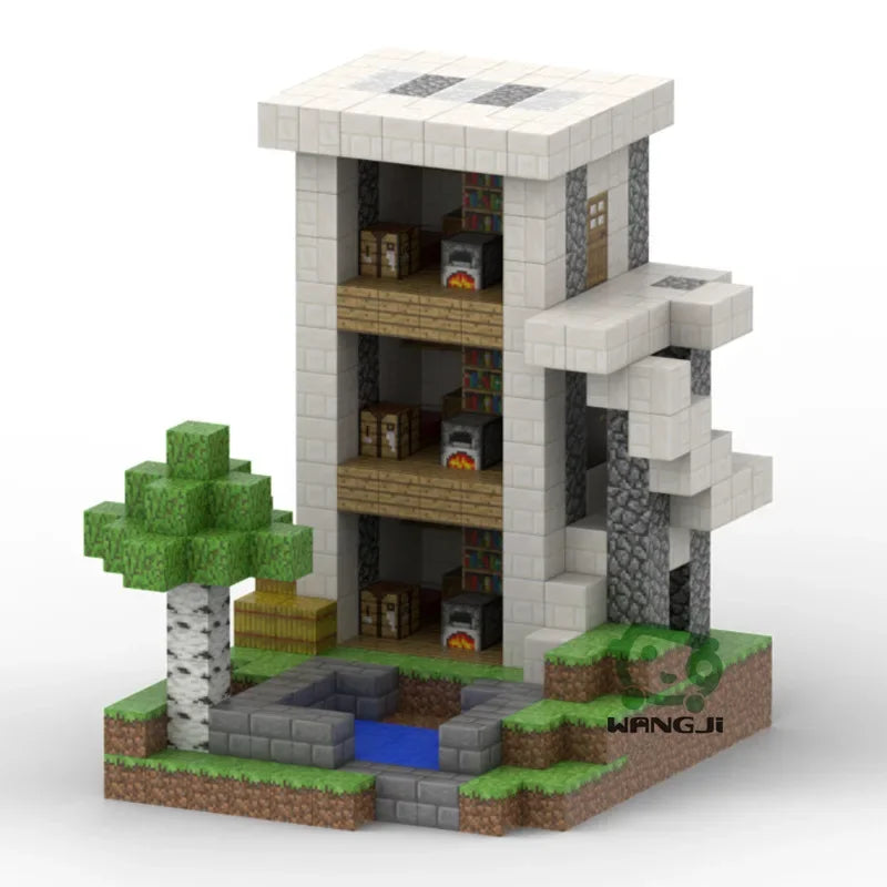 Vendita calda disponibile 300+ stili Minecrafte blocchi magnetici mattoni da costruzione MC bambini fai da te 2x2CM blocchi magnetici a 6 facce minifigure