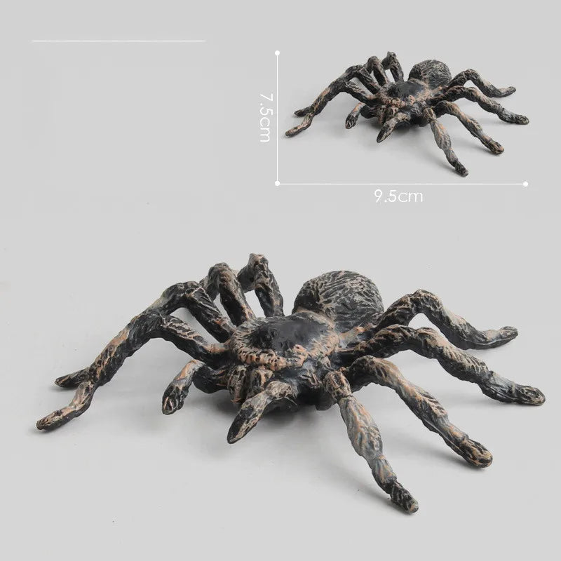 Ragno Finto 10 Cm Modello Realistico Per Scherzi Halloween Giocattolo Divertente Bambini