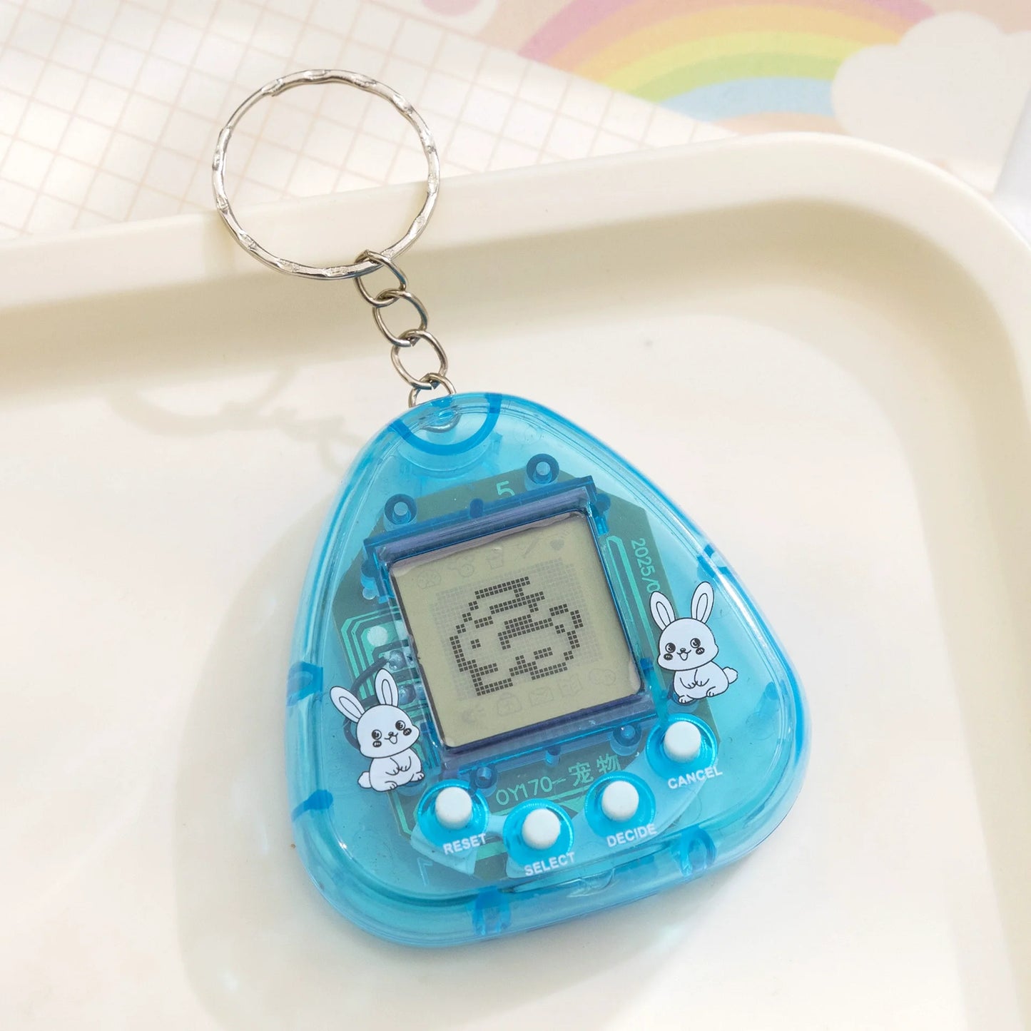 1PC Animali Elettronici Trasparenti Nostalgici 168 Animali Domestici In Uno Virtuale Cyber Digitale Nostalgico Giocattoli Divertenti Pixel Gioco Divertente