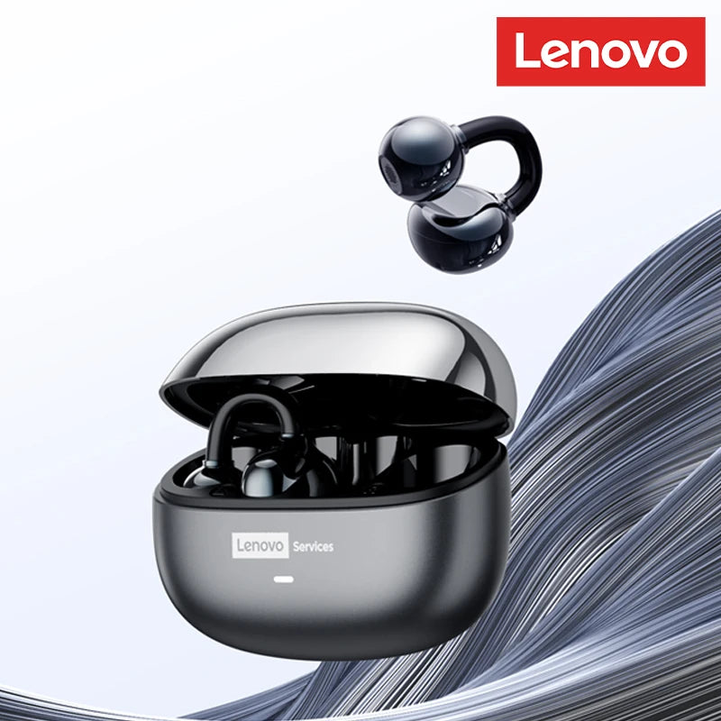 Lenovo LE302 Auricolari Bluetooth 6.0 Con Cancellazione Del Rumore, Lunga Durata Batteria, Microfono E Siri
