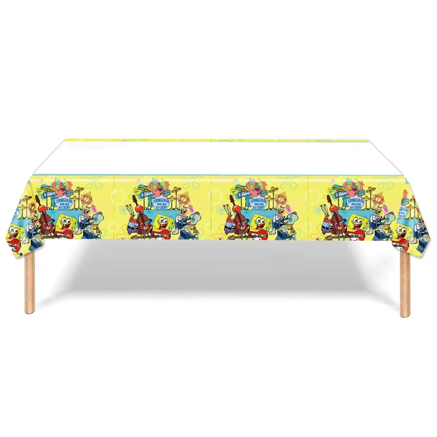 Tema Spongebob Decorazioni Festa Di Compleanno Set Usa E Getta Con Tovaglia Piatti Bicchieri Banner Bomboniere