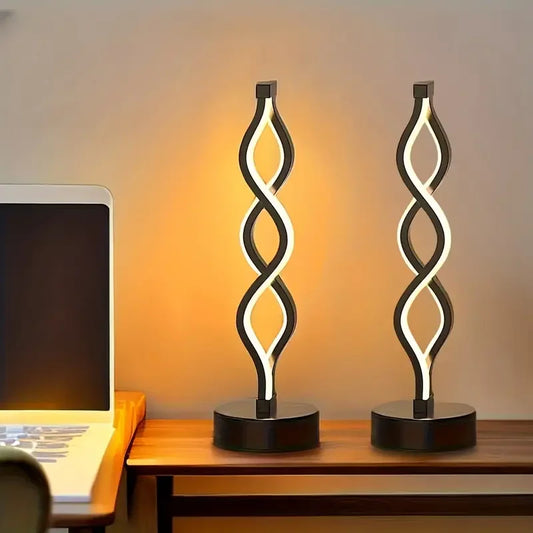 Lampada Da Tavolo Led Regolabile Con Cambio Colore Usb Per Camera Da Letto Soggiorno Bagno Decorazione Fantasy