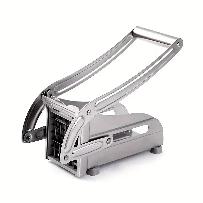 Set Utensili Da Cucina In Acciaio Inox Per Frutta Verdura Affettatrice Taglia Patatine E Tritatutto