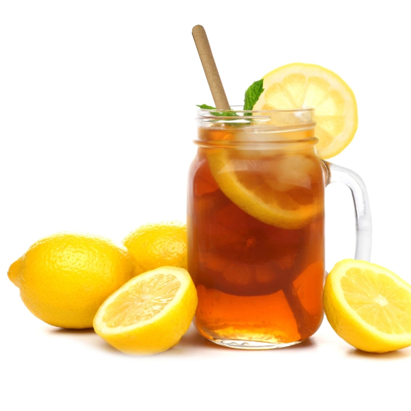 100 Cannucce di Carta Lunghe 7,75 Pollici Monouso per Frullati Cocktail Milkshake Caffetterie Ristoranti