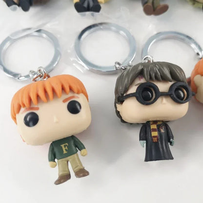 Portachiavi Harry Potter Pocket Pop Con Hermione Granger Ron Weasley Dumbledore Snape Voldemort