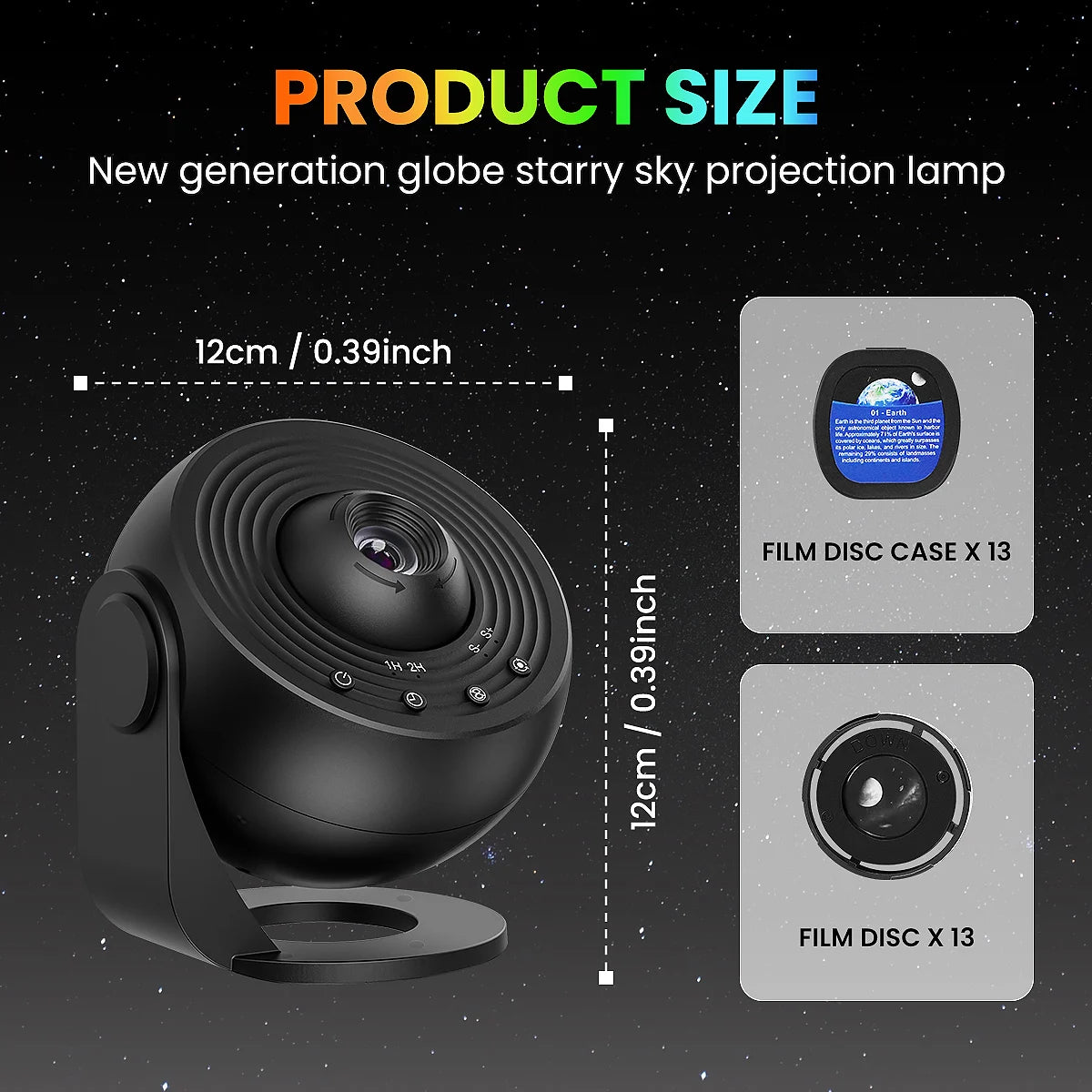 Proiettore Stellare 13 In 1 Galaxy Per Camera Da Letto Con Luce Notturna Aurora