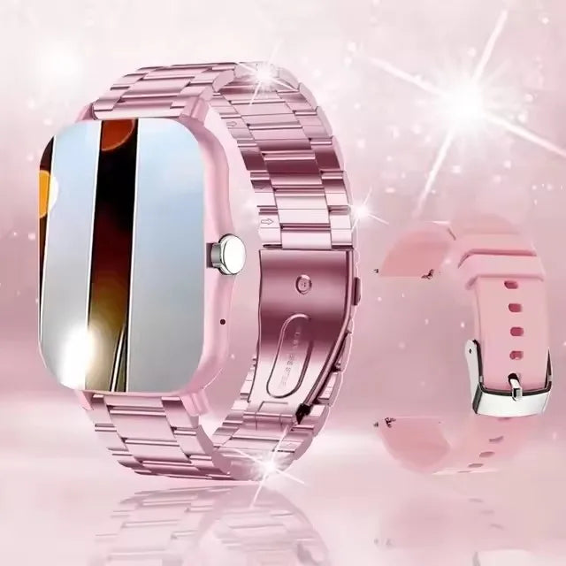 Smartwatch Colore 1,44 Pollici Con Chiamate Bluetooth E Monitoraggio Ossigeno Nel Sangue E Pressione Per Uomo E Donna