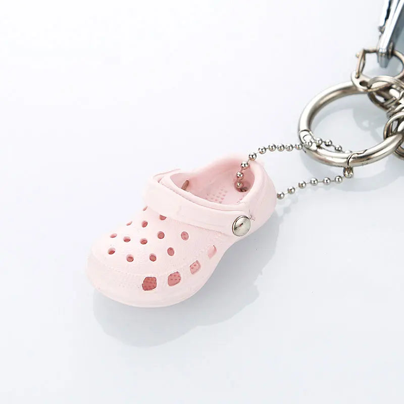 Portachiavi A Forma Di Scarpe 3D In PVC Per Zoccoli E Sandali Decorazione Per Borsa Spiaggia Unisex