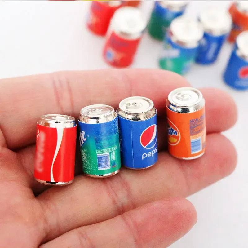 Miniatura Mini Gelato Birra Può Alimenti Snack Bevande Modello Per Blyth Ob11 Bambole Accessori Per Bambini Giochi Di Imitazione Supermercato Giocattoli
