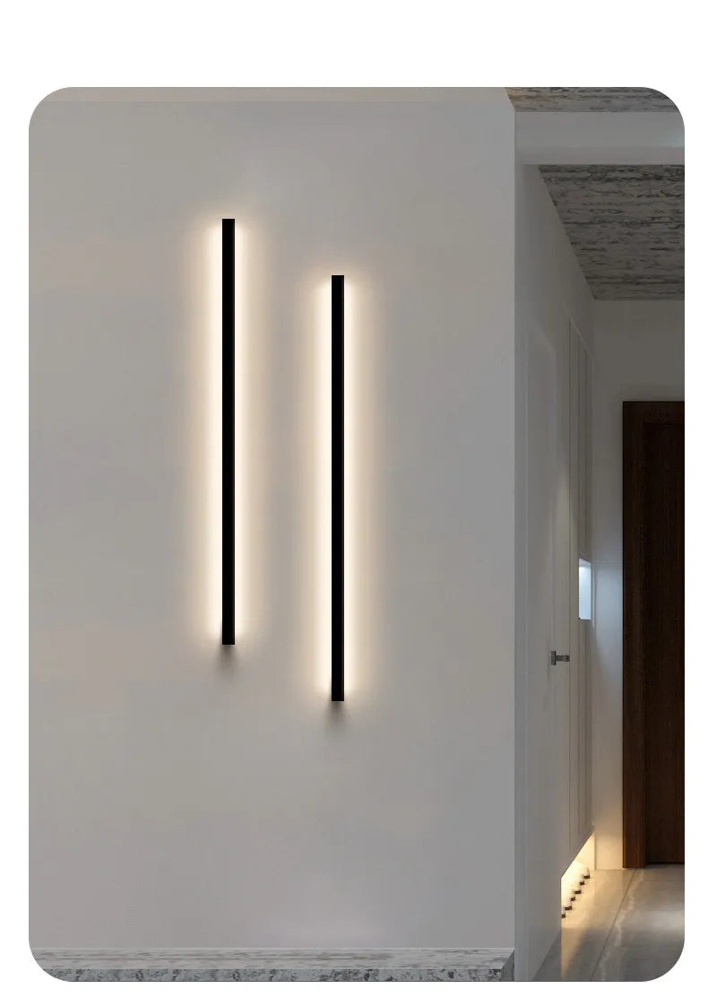 Lampada Da Parete Impermeabile Esterni Led Luce Giardino Recinzione Balcone Cancello Design Moderno