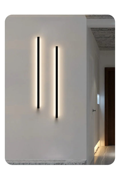 Lampada Da Parete Impermeabile Esterni Led Luce Giardino Recinzione Balcone Cancello Design Moderno