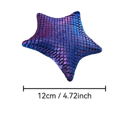 Giocattolo Antistress Stella Marina Articolata 3D Stampato Flessibile Con Giunti Decorazione Scrivania Marino